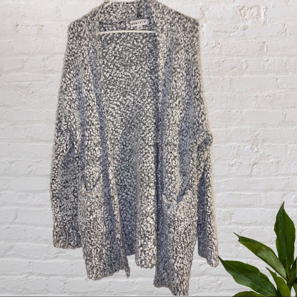 Ava & Viv Fuzzy  Cardigan